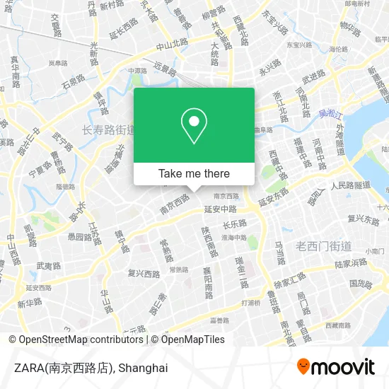 ZARA(南京西路店) map
