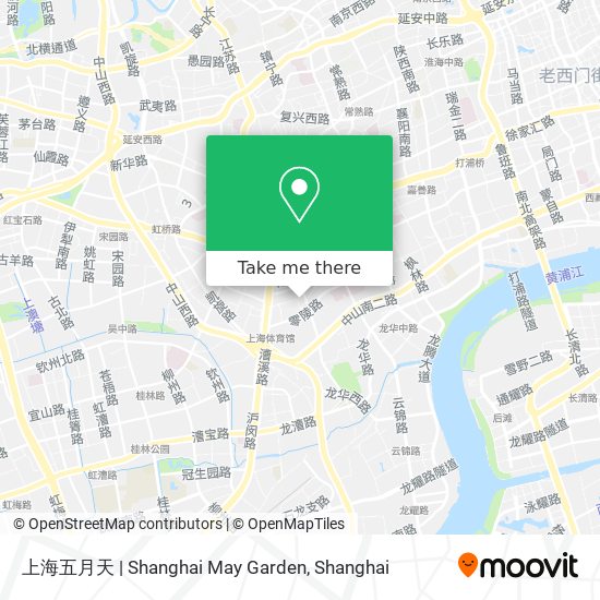 上海五月天 | Shanghai May Garden map