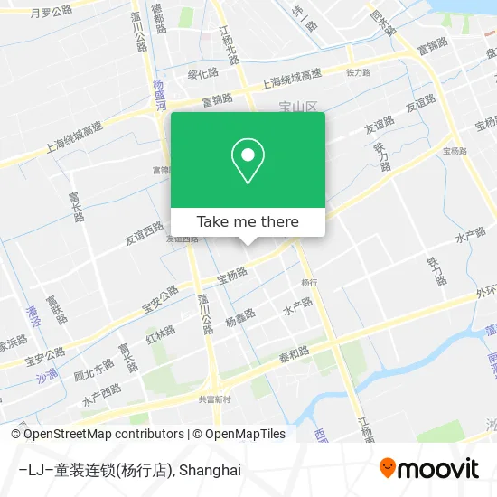 –LJ–童装连锁(杨行店) map