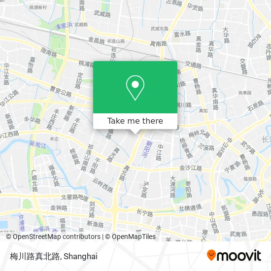 梅川路真北路 map