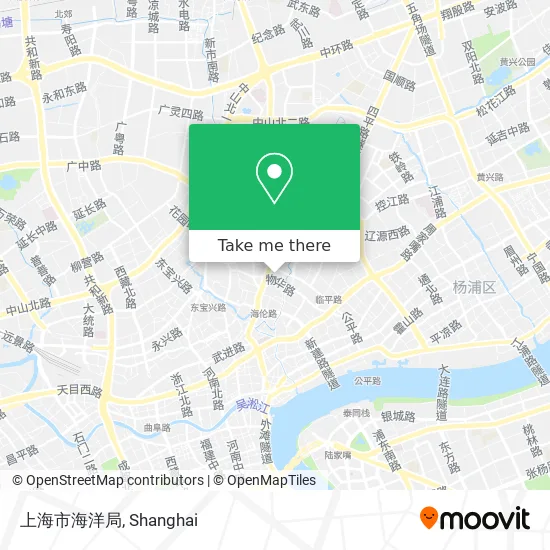 上海市海洋局 map