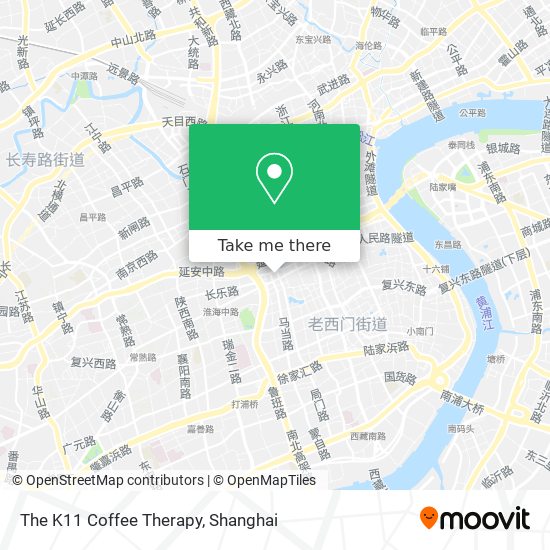 The K11 Coffee Therapy map