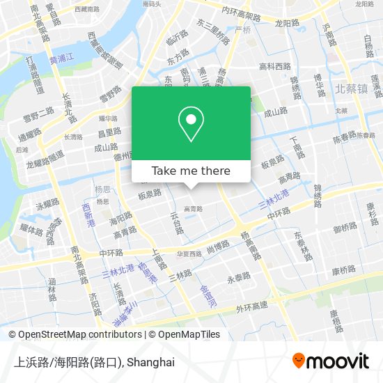 上浜路/海阳路(路口) map