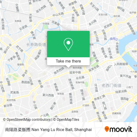 南陽路粢飯圑 Nan Yang Lu Rice Ball map