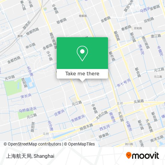 上海航天局 map