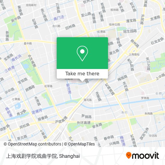上海戏剧学院戏曲学院 map
