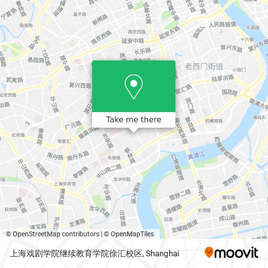 上海戏剧学院继续教育学院徐汇校区 map