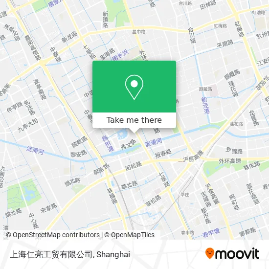 上海仁亮工贸有限公司 map