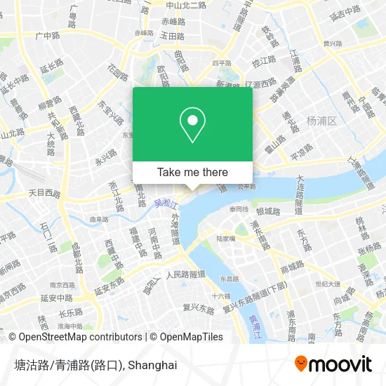 塘沽路/青浦路(路口) map