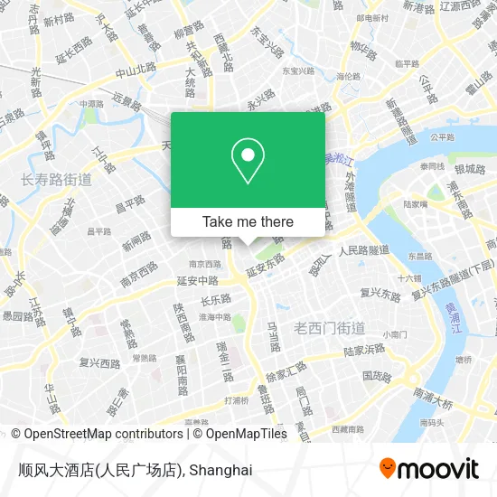 顺风大酒店(人民广场店) map