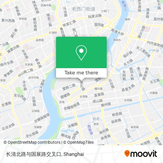 长清北路与国展路交叉口 map