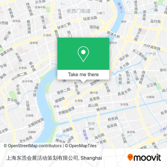 上海东浩会展活动策划有限公司 map