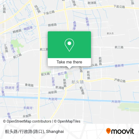 航头路/行政路(路口) map
