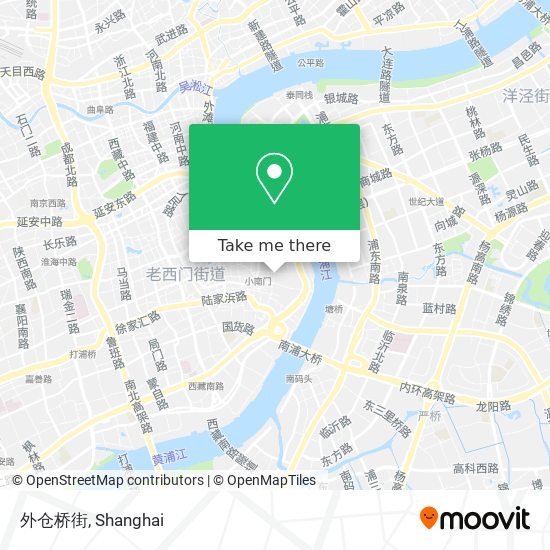 外仓桥街 map