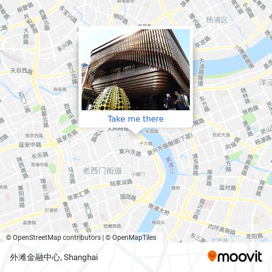 外滩金融中心 map