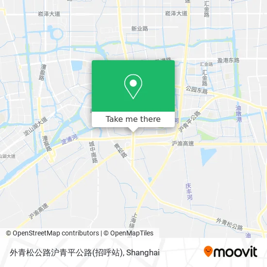 外青松公路沪青平公路(招呼站) map