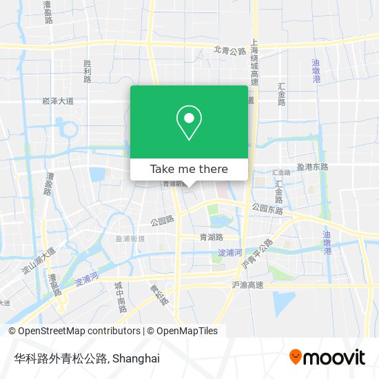 华科路外青松公路 map