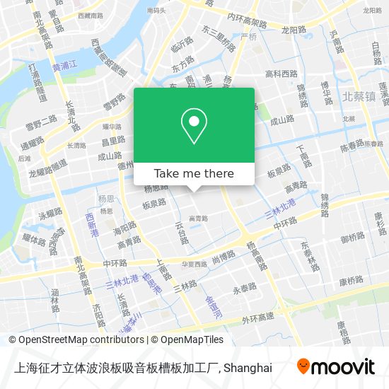 上海征才立体波浪板吸音板槽板加工厂 map