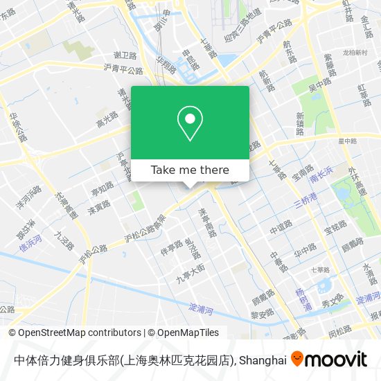 中体倍力健身俱乐部(上海奥林匹克花园店) map