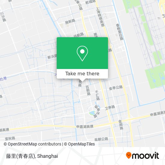 藤里(青春店) map