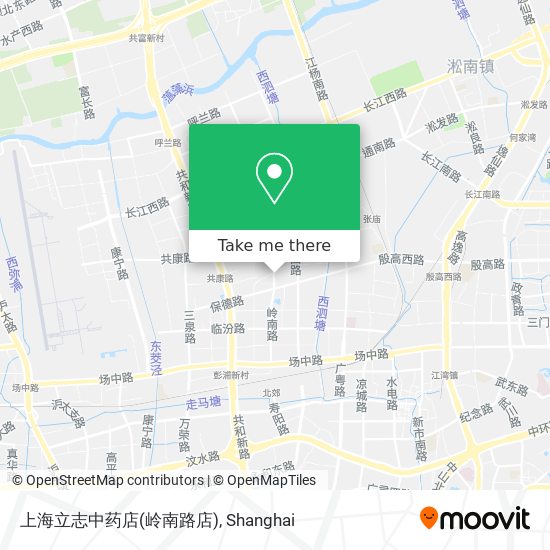 上海立志中药店(岭南路店) map