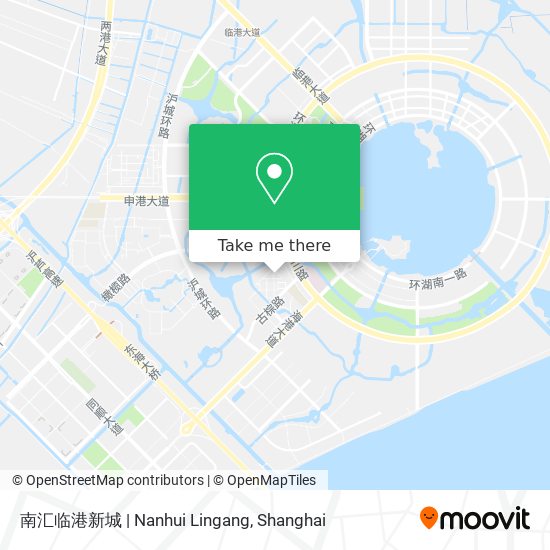 南汇临港新城 | Nanhui Lingang map