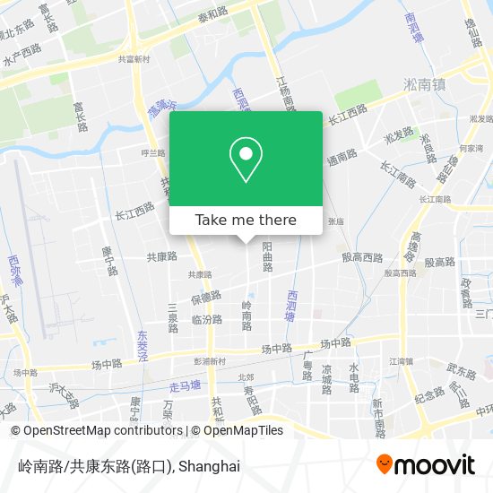 岭南路/共康东路(路口) map