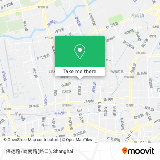保德路/岭南路(路口) map