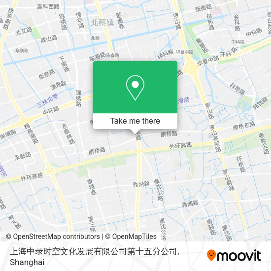 上海中录时空文化发展有限公司第十五分公司 map