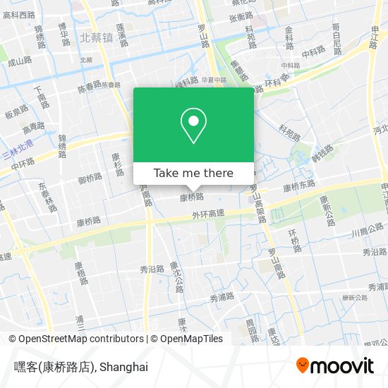 嘿客(康桥路店) map