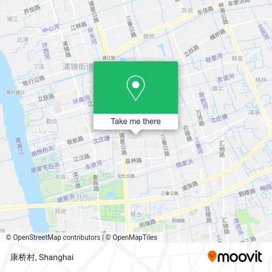 康桥村 map