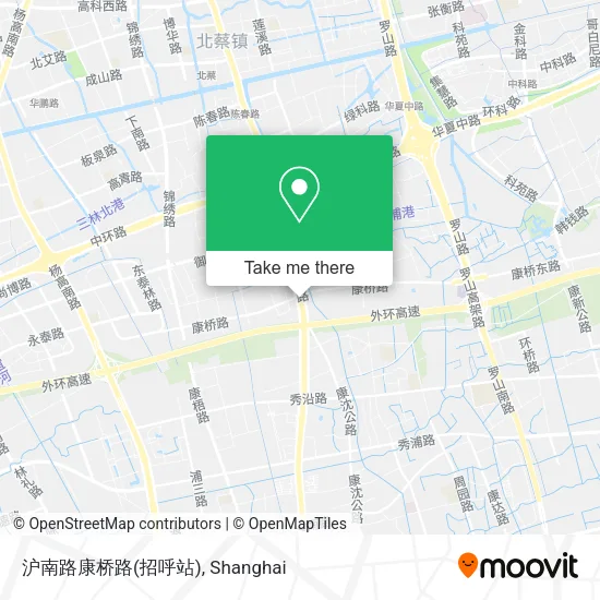 沪南路康桥路(招呼站) map