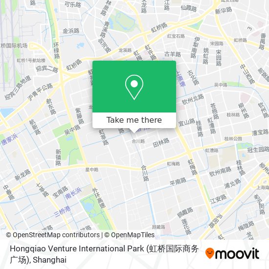 Hongqiao Venture International Park (虹桥国际商务广场) map