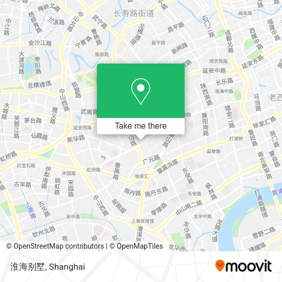 淮海别墅 map