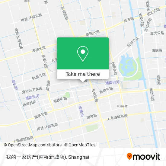 我的一家房产(南桥新城店) map
