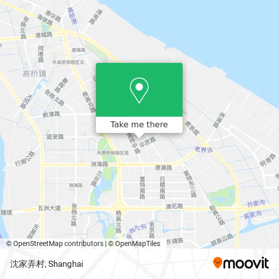 沈家弄村 map