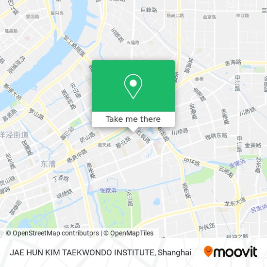 JAE HUN KIM TAEKWONDO INSTITUTE map