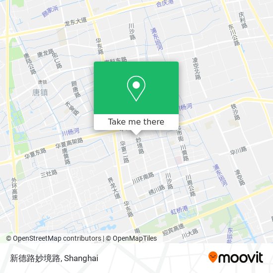 新德路妙境路 map