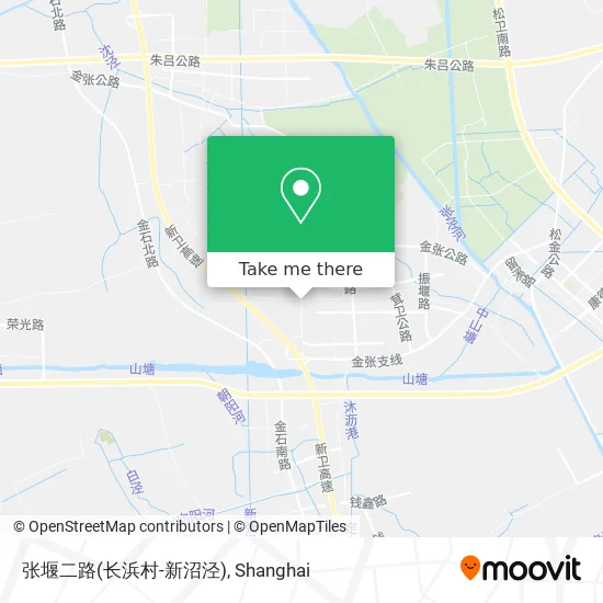 张堰二路(长浜村-新沼泾) map