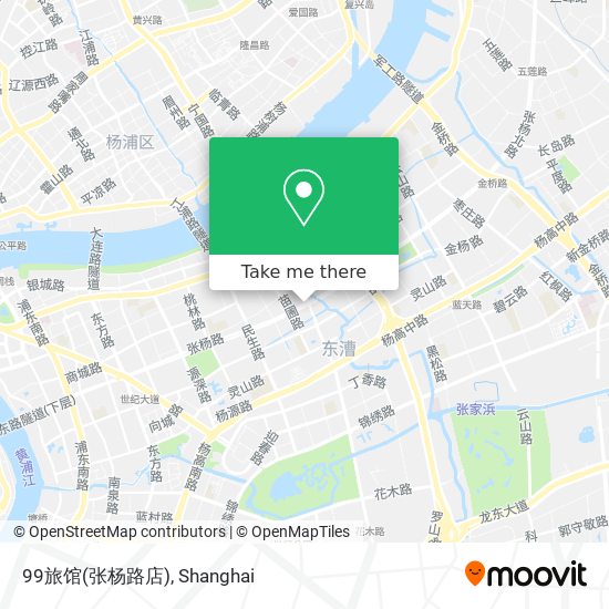 99旅馆(张杨路店) map