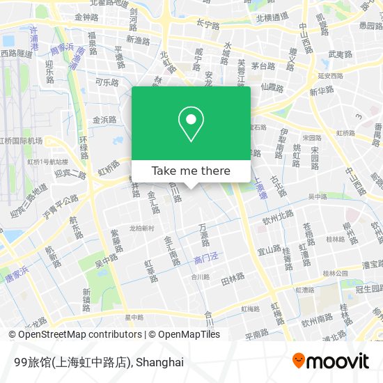 99旅馆(上海虹中路店) map