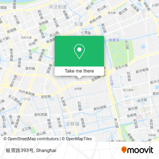 银霄路393号 map