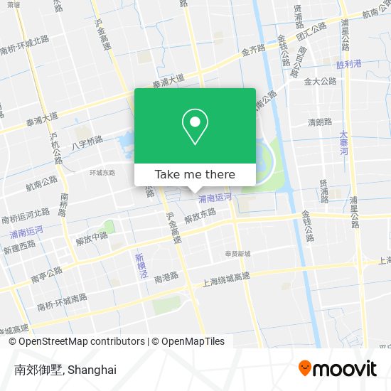 南郊御墅 map
