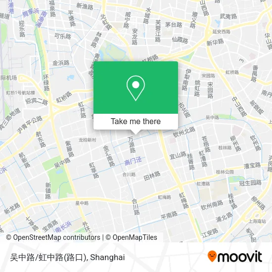 吴中路/虹中路(路口) map