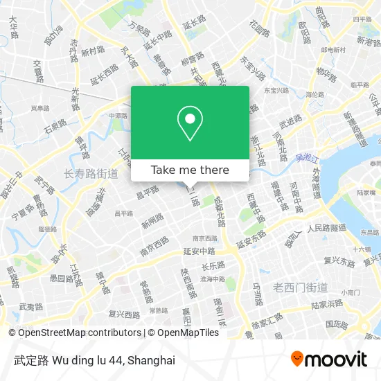 武定路 Wu ding lu 44 map