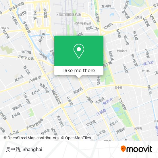 吴中路 map