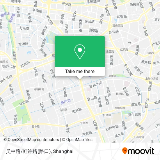 吴中路/虹许路(路口) map