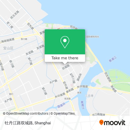 牡丹江路双城路 map