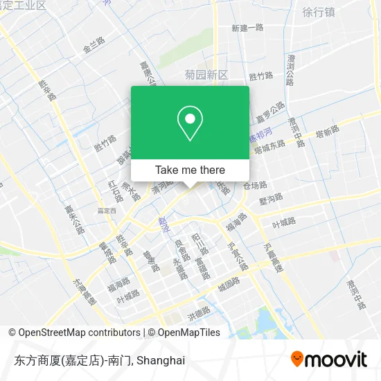 东方商厦(嘉定店)-南门 map