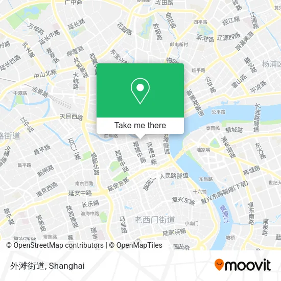 外滩街道 map
